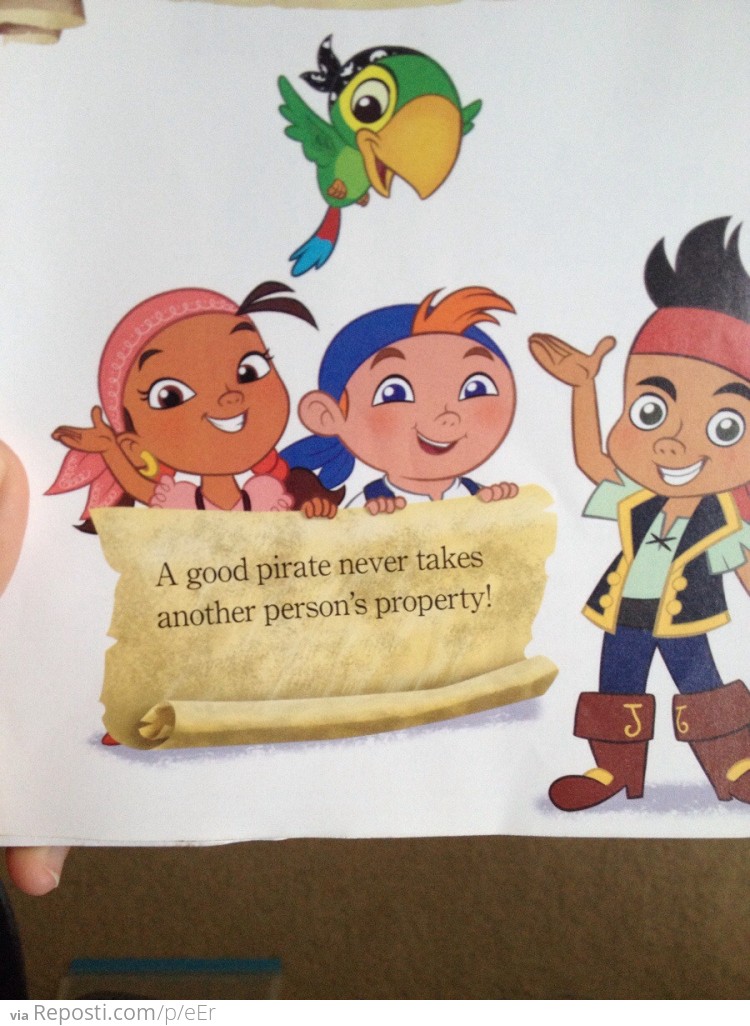 Disney does not understand how pirates work