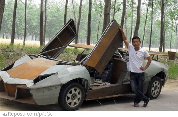 Home-made Lamborghini