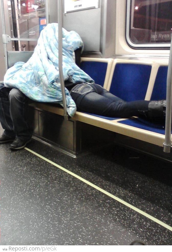 I bet he's reading her a scary story!