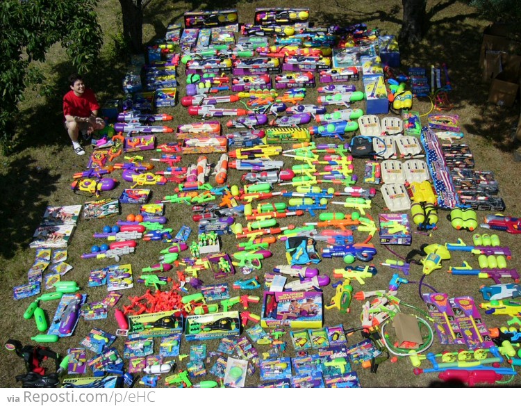 Super soaker collection