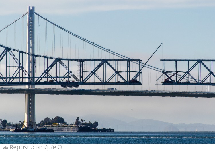 Taking Down the Old Bridge