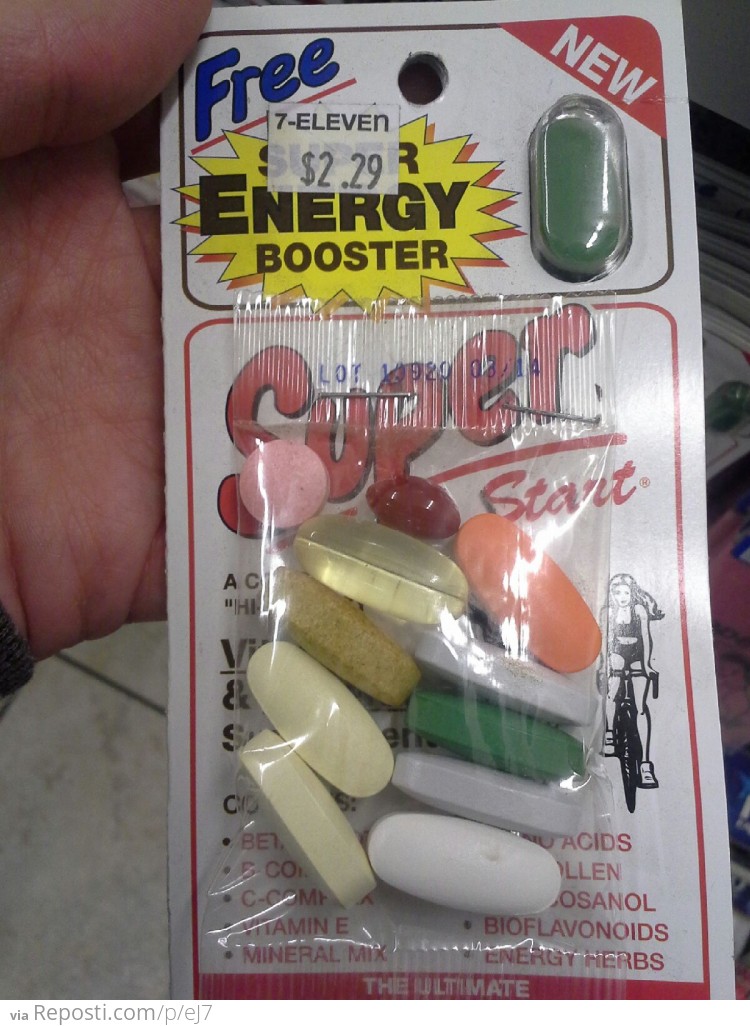 Super Energy Booster Pills