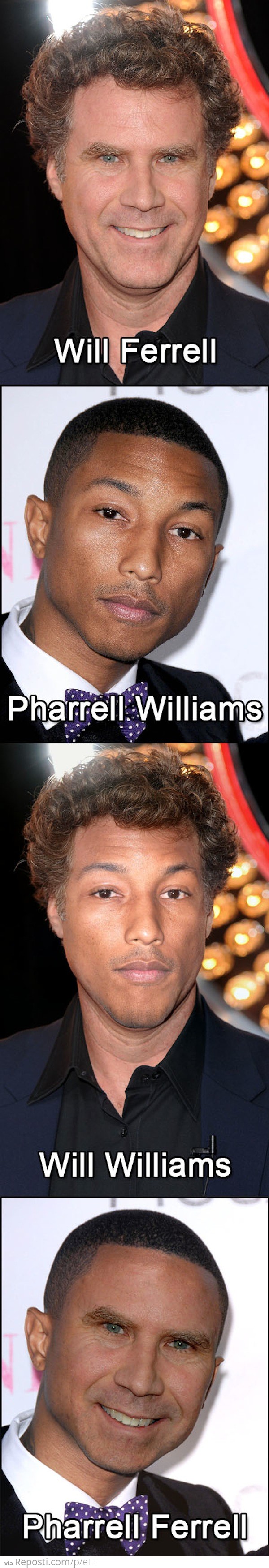 Will Ferrell + Pharrell Wiliams