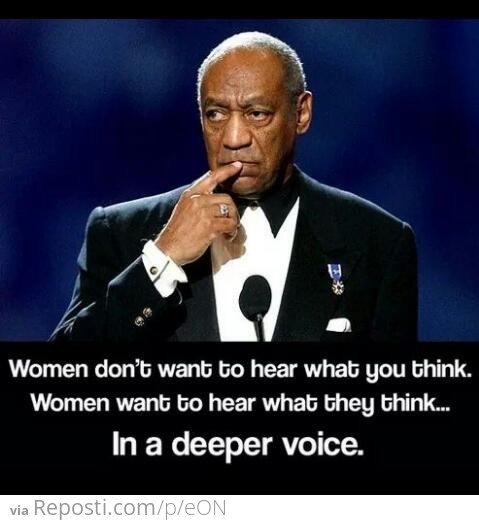 Bill Cosby understands women