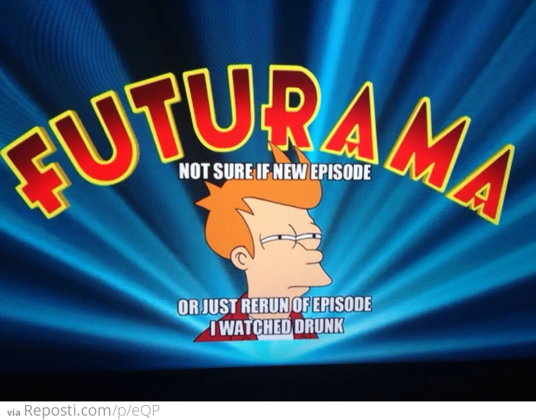 Futurama using their own meme