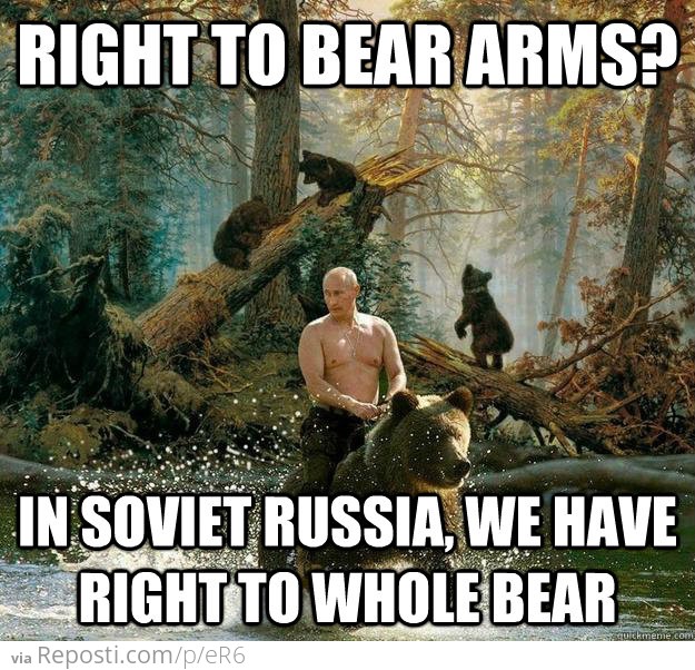 The Right to "Bear" Arms