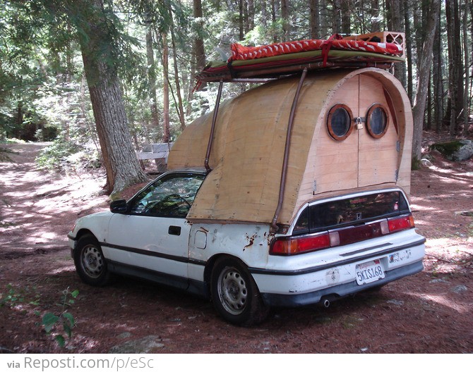 Honda CRX Hobbit House