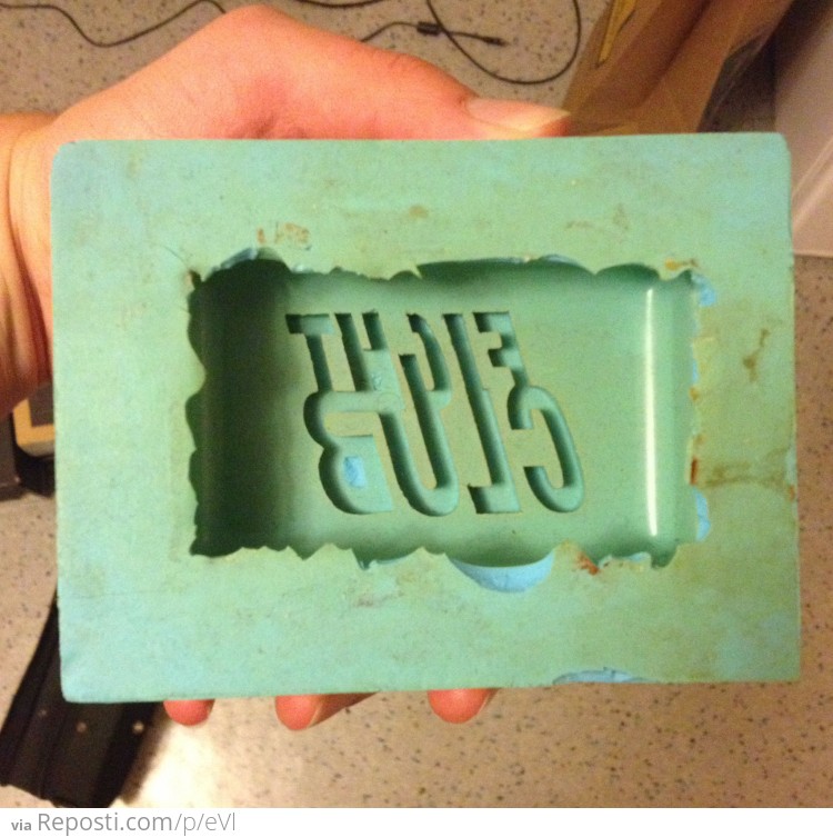 Fight Club soap mold