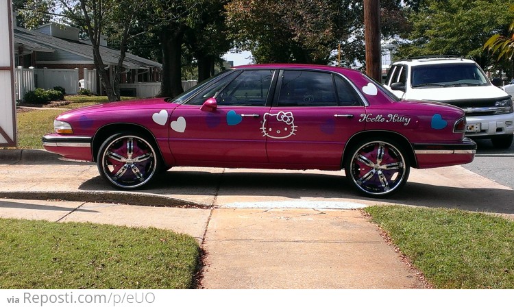 Pimped Out Hello Kitty Ride