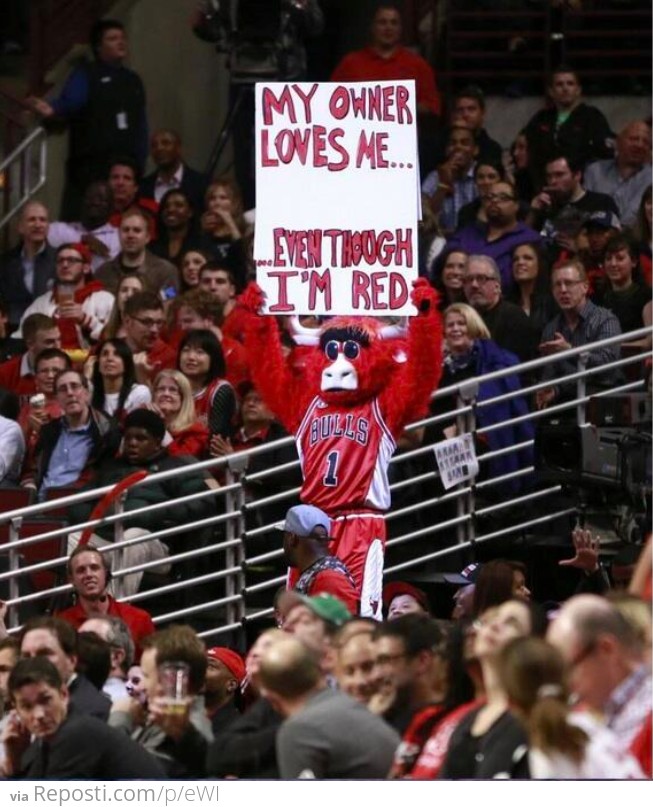 Benny the Bull's reaction to Donald Sterling