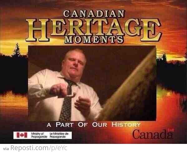 Rob Ford - Part of our heritage