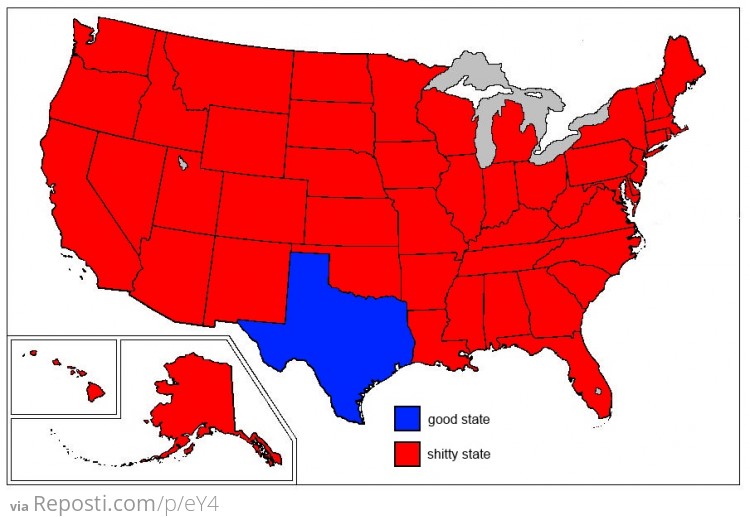 How Texans see America