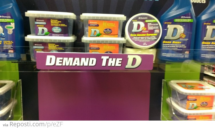 Demand the D