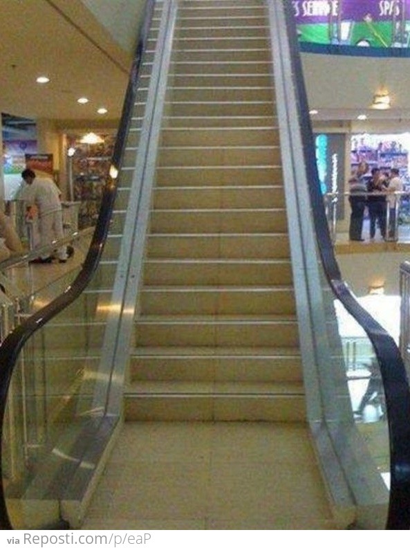 Escalator Fail