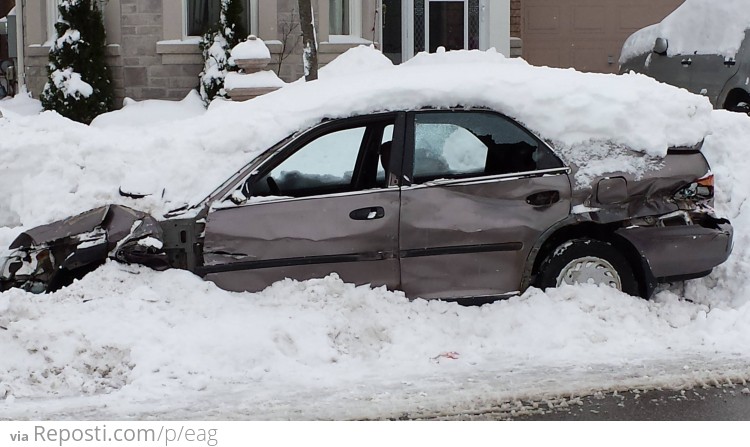 Cars Don't Like Snow Plows