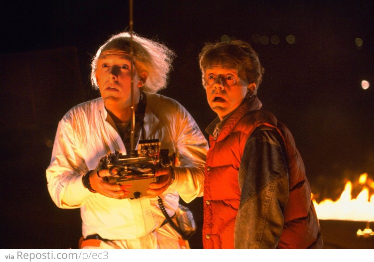 Back to the Future face swap