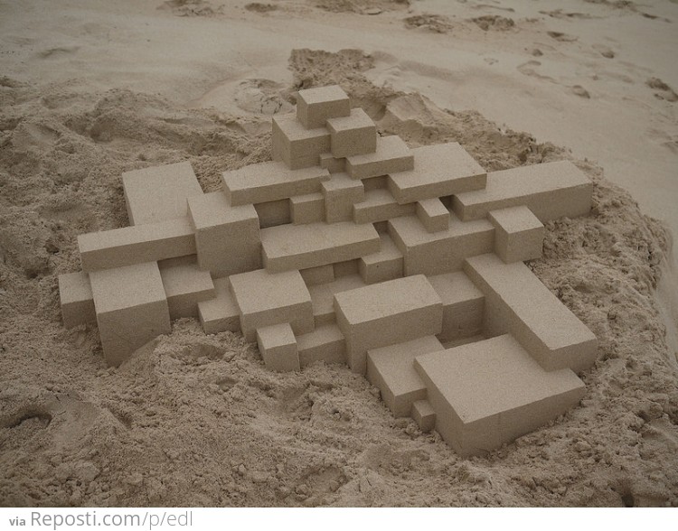 Geometric Sandcastle