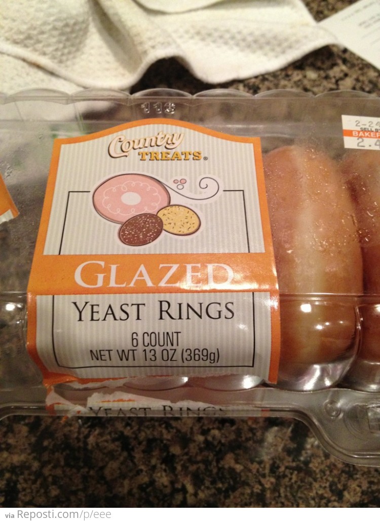 We're no longer calling them donuts?