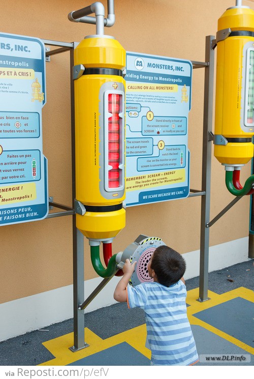 Scream donation at Disneyland Paris