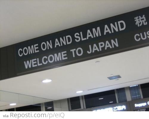 Japan is slam jammin'