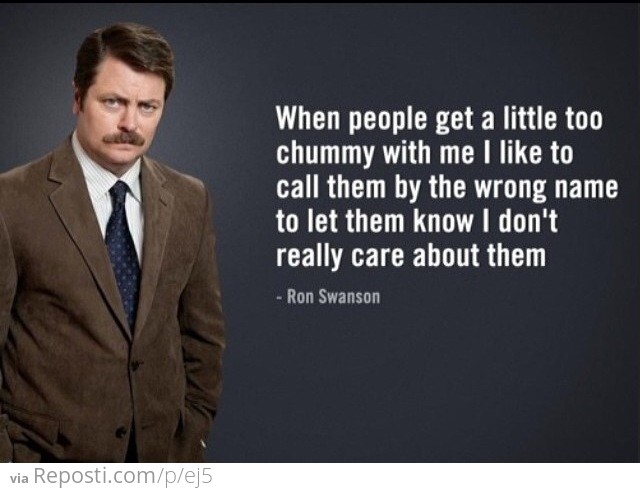 Ron Swanson