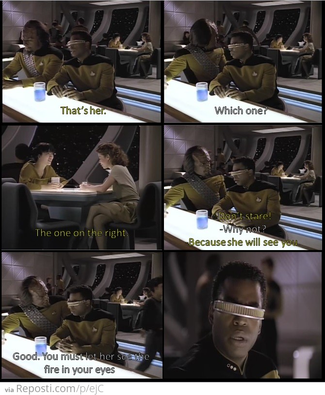 Worf is an asshole