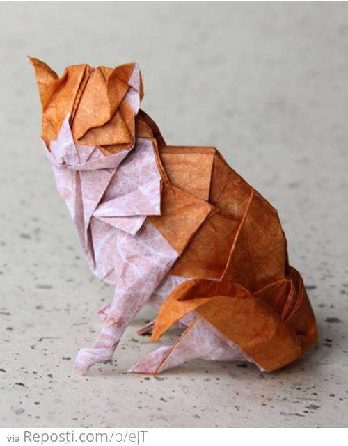 Origami Cat