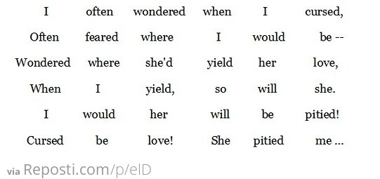 A poem by Lewis Carroll