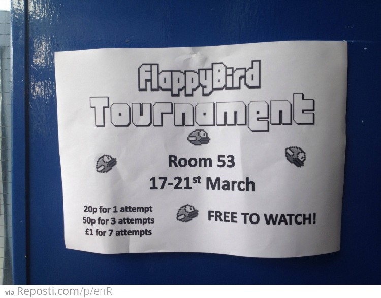 FlappyBird Tournament