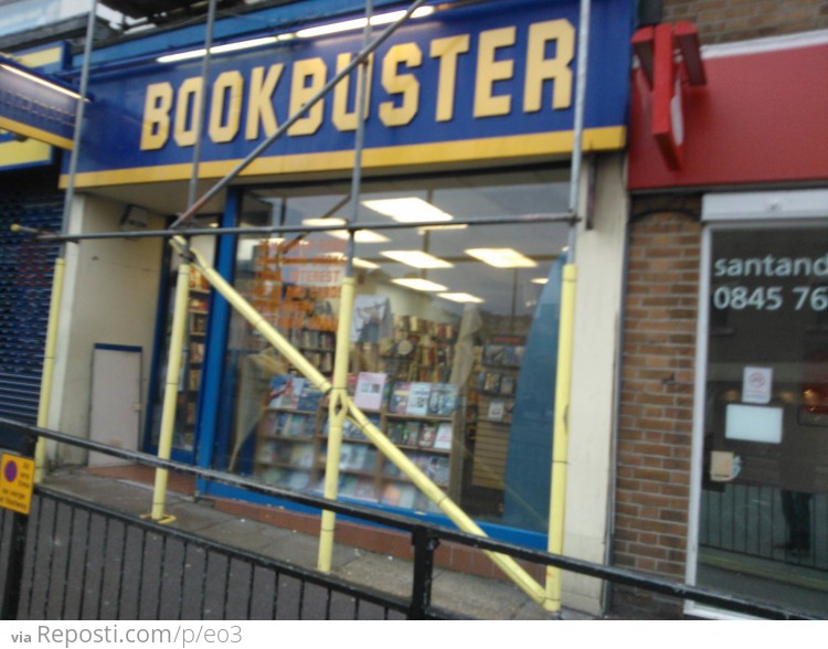 Blockbuster becomes Bookbuster