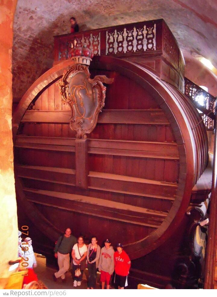 Largest wine barrel in the world