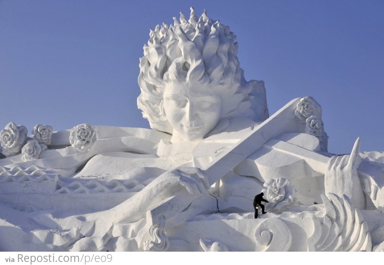 Snow Sculpture