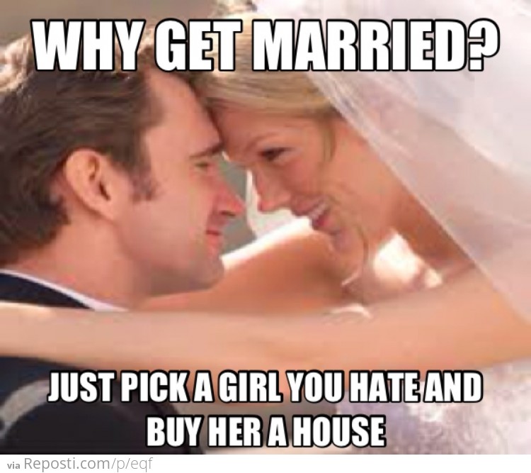 Why get married?