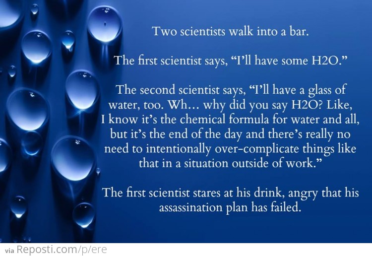 H2O joke