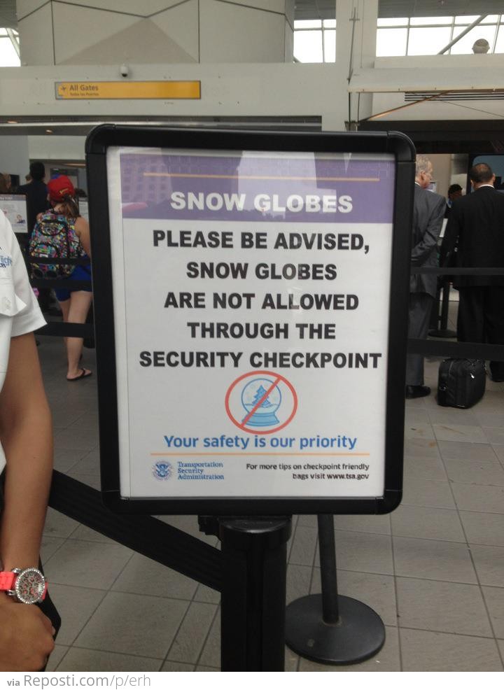 Snow Globes: The New Face of Terrorism