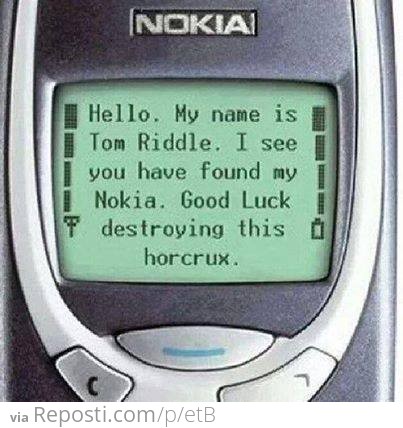 Indestructible horcrux