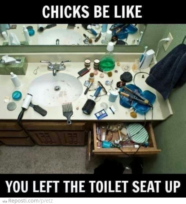 Chicks be like