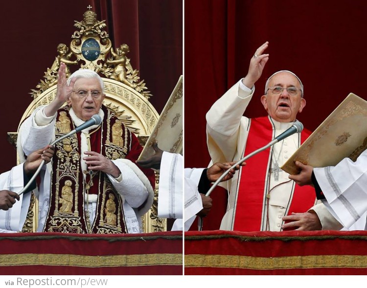 Old Pope vs New Pope