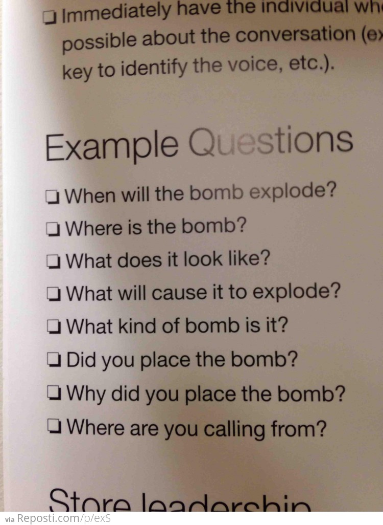 Target emergency handbook