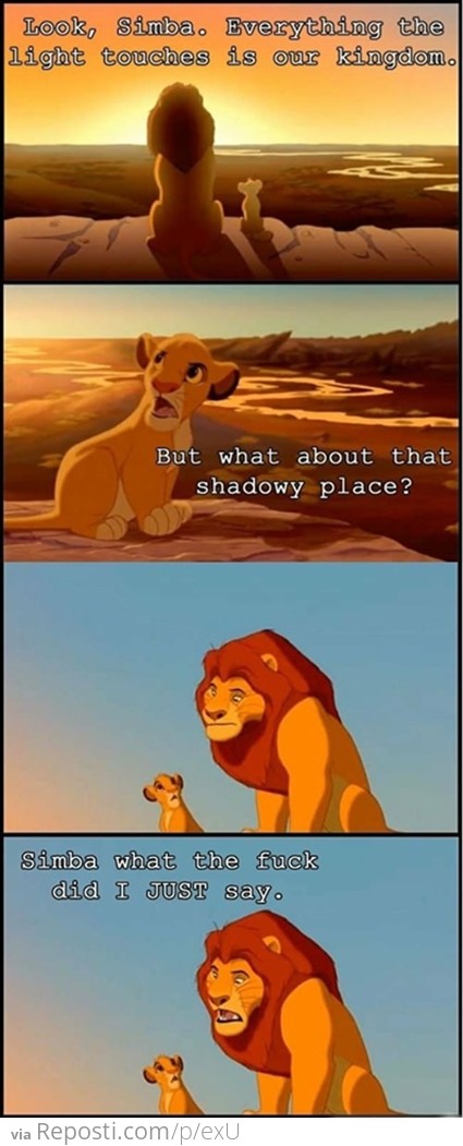 Get it together, Simba