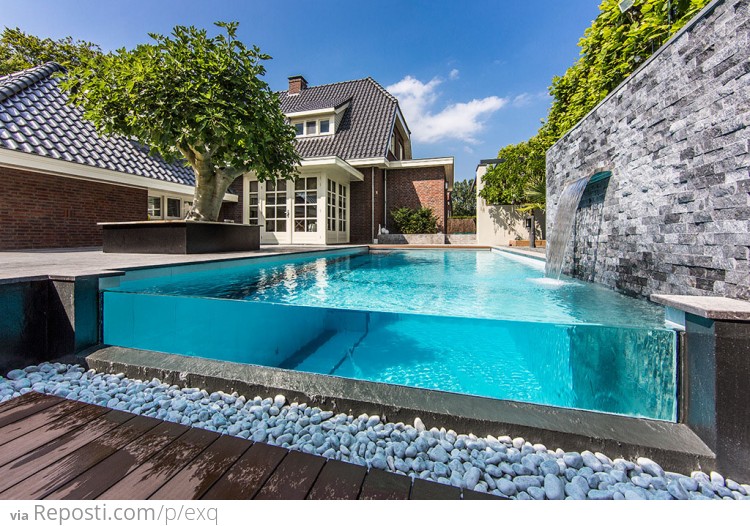 Glass Swimming Pool