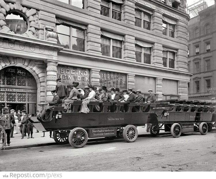 Old Timey NYC Sight Seeing