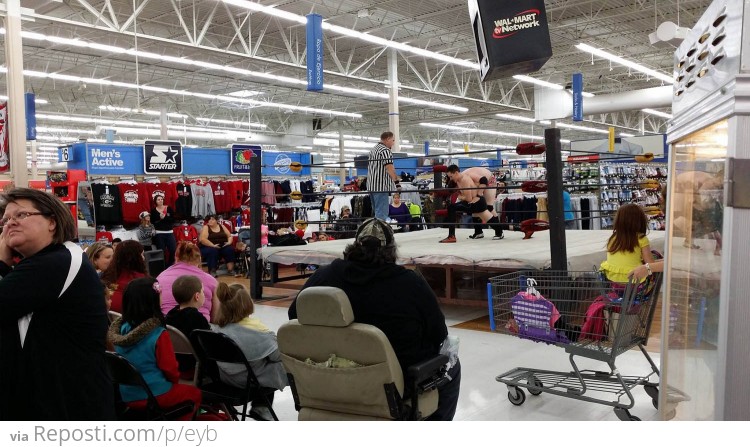 Wal-Mart Wrestling