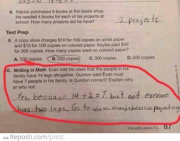 Math Quiz Burn