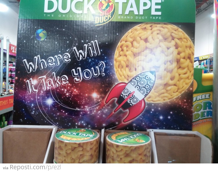 Mac and cheese... duct tape