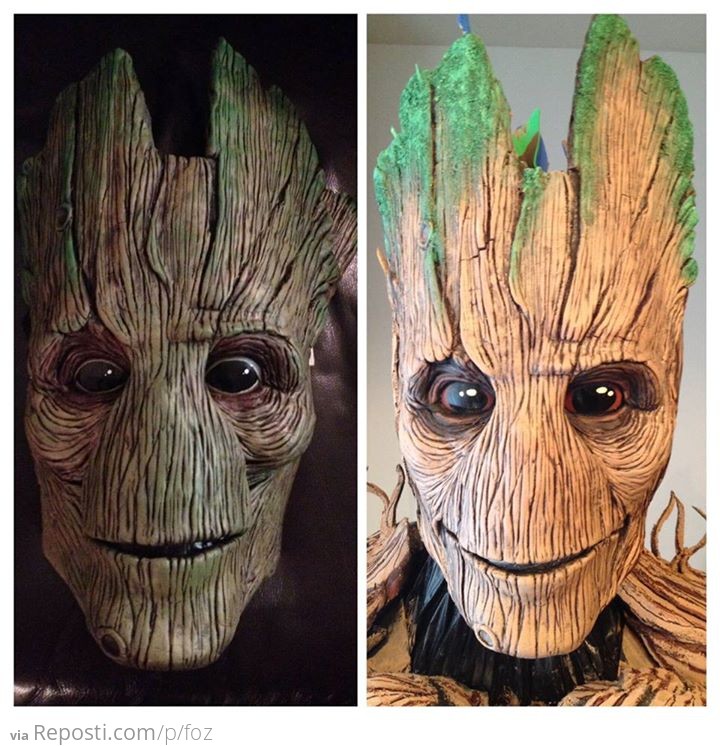 Before and after alterations.
Alterations include filled out cheeks, new eye paint job, new overall paint job, overall friendlier expression, Loads of plasti-dip