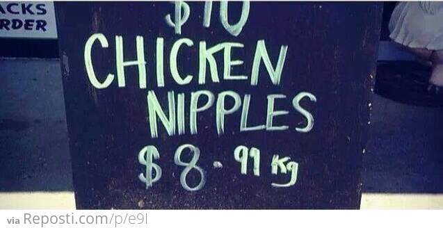 You must get a lot of nipples in a kg