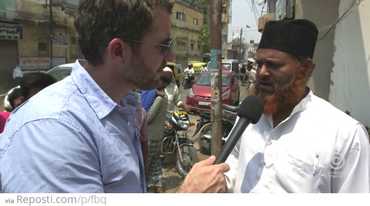 Suspicious looking ginger beard in India
