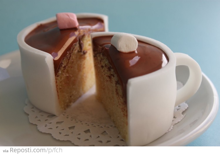 Hot Chocolate Cupcake