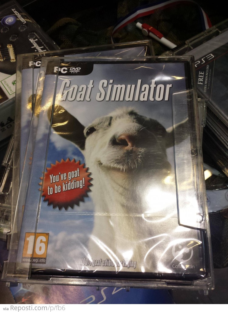 Goat Simulator: now available in stores